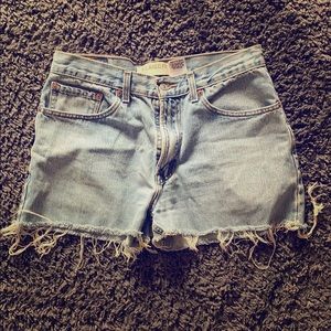 Women’s Levi’s High-waisted Jean Shorts